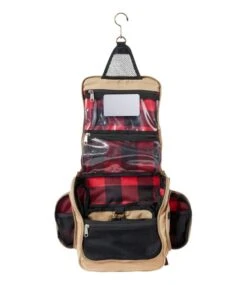 L.L.Bean Waxed-Canvas Personal Organizer Toiletry Bag, Medium 7 L.L.Bean Waxed-Canvas Personal Organizer Toiletry Bag, Medium -L.L.Bean 300107 0 45