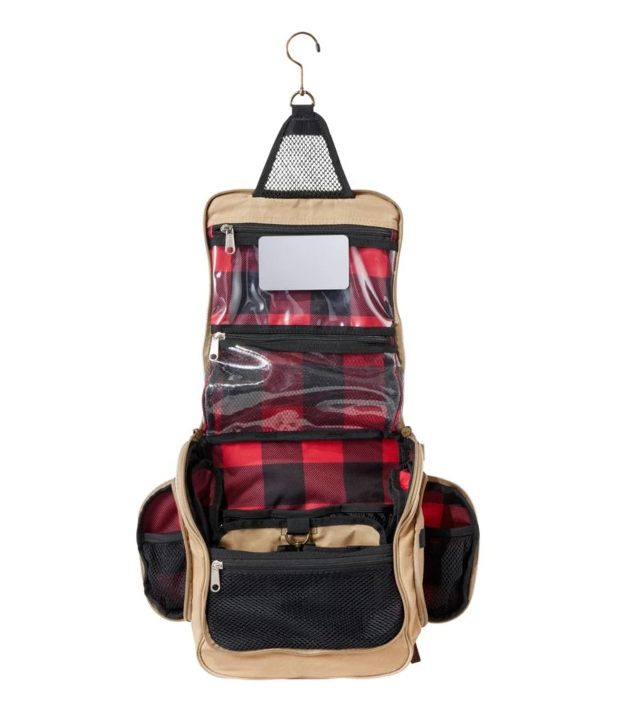 L.L.Bean Waxed-Canvas Personal Organizer Toiletry Bag, Medium 5 L.L.Bean Waxed-Canvas Personal Organizer Toiletry Bag, Medium - Image 3