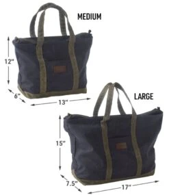 L.L.Bean Waxed-Canvas Tote Bag -L.L.Bean 502265 0 46