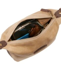 L.L.Bean Waxed Canvas Crossbody, Small -L.L.Bean 516283 0 46