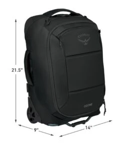 L.L.Bean Osprey Ozone 2-Wheel Carry On Luggage, 40L, 21.5" -L.L.Bean 519122 0 47