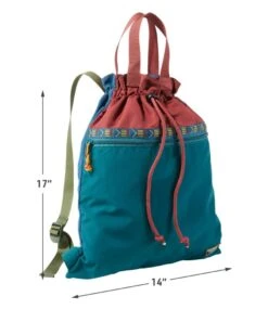 L.L.Bean Mountain Classic Drawstring Pack, Multi -L.L.Bean 520083 0 47