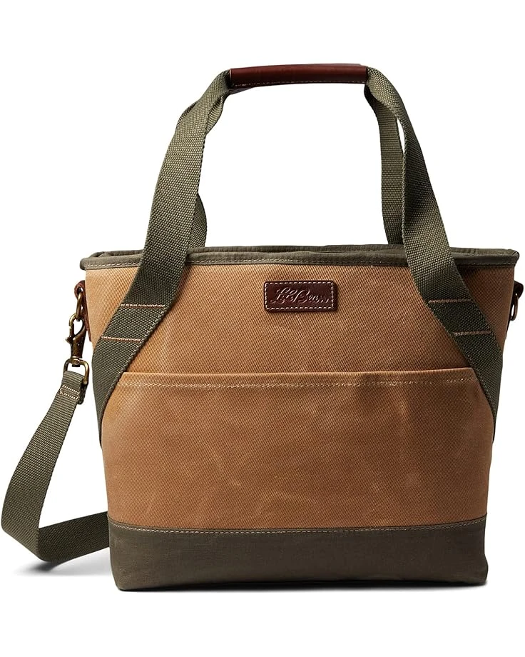 L.L.Bean Insulated Waxed Canvas Tote Medium 2 L.L.Bean Insulated Waxed Canvas Tote Medium
